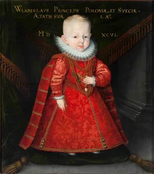 Portrett av Władysław Vasa (1595-1648), sønn av kong Sigismund III av Polen